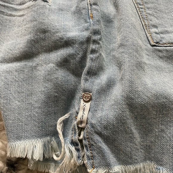 One Teaspoon Shabbie Denim shorts SZ XS - Picture 6 of 14
